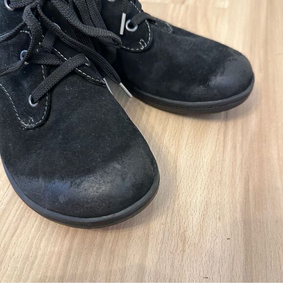 Comforting Align Lace Up Leather Boots with Side zipper - Picture 3 of 8